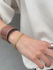 リーフチェーンブレスレット