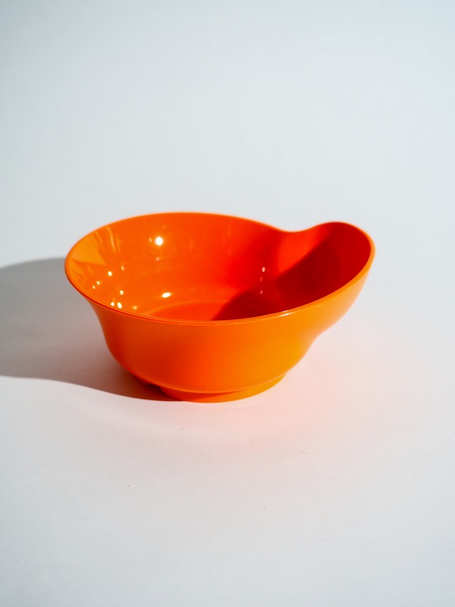 ANA Orange Plastic Trinket Box