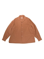 Washed Tencell Open Collar Shirts