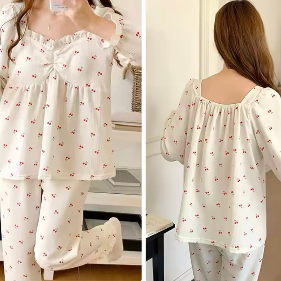 スイートスクエアネックルームウェア