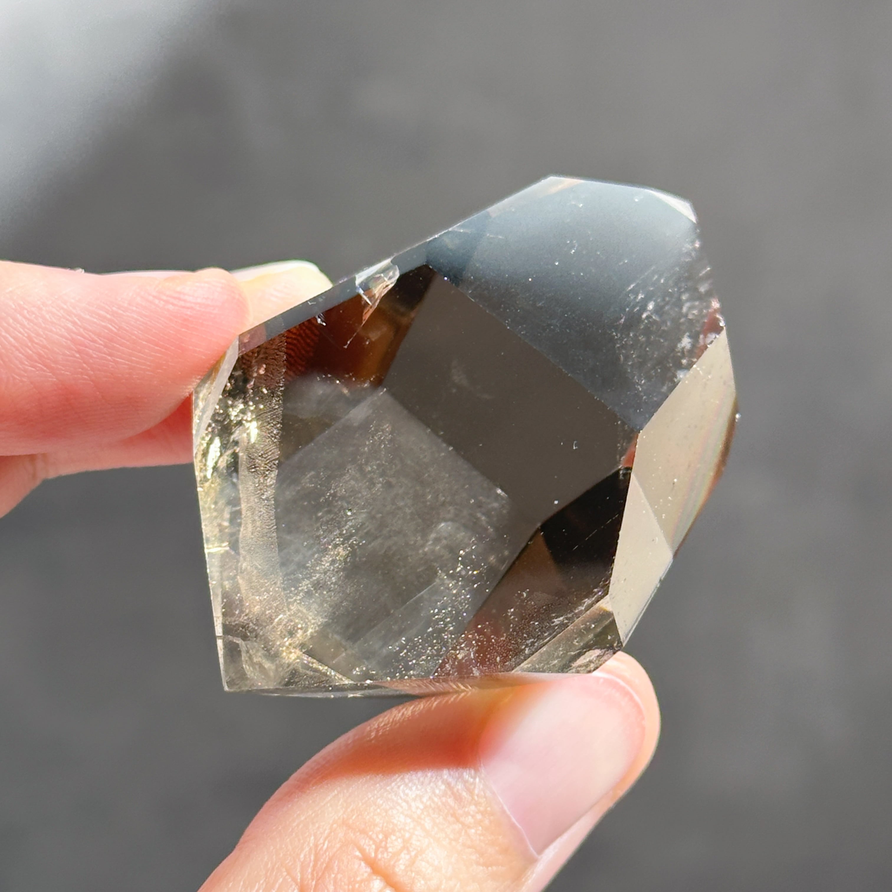高品質】スモーキークォーツ フリーフォーム34◇ Smoky quartz