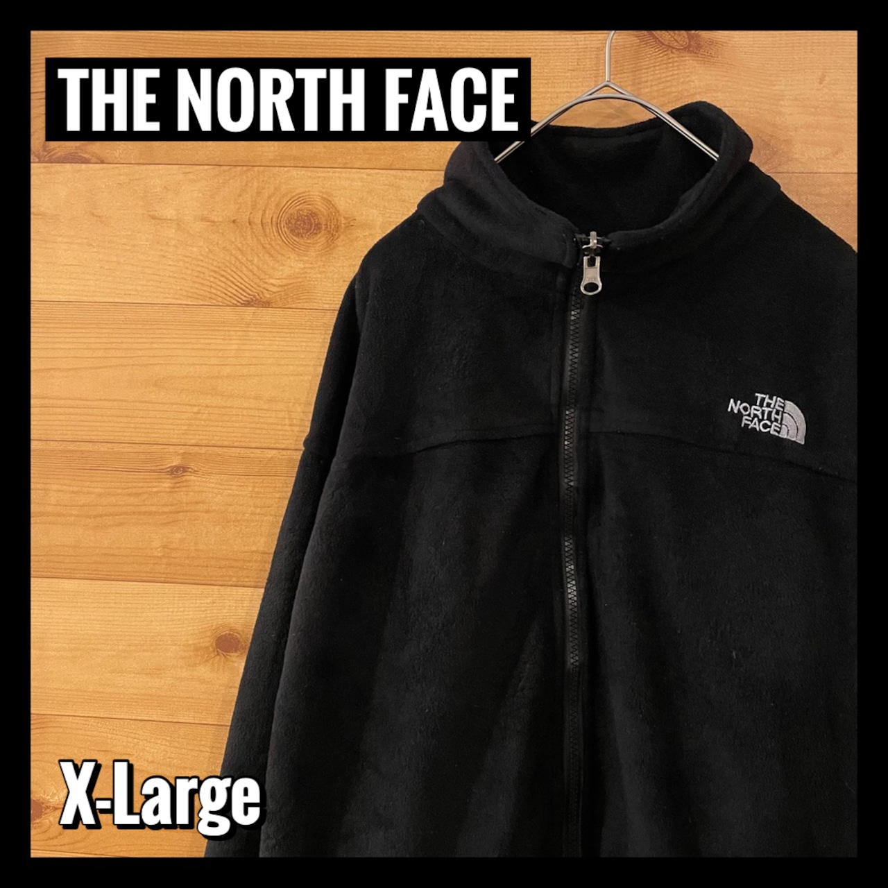 【THE NORTH FACE】SUMMIT フリースジャケット サミットシリーズ hyvent 刺繍ロゴ フルジップ X-Large アメリカ古着