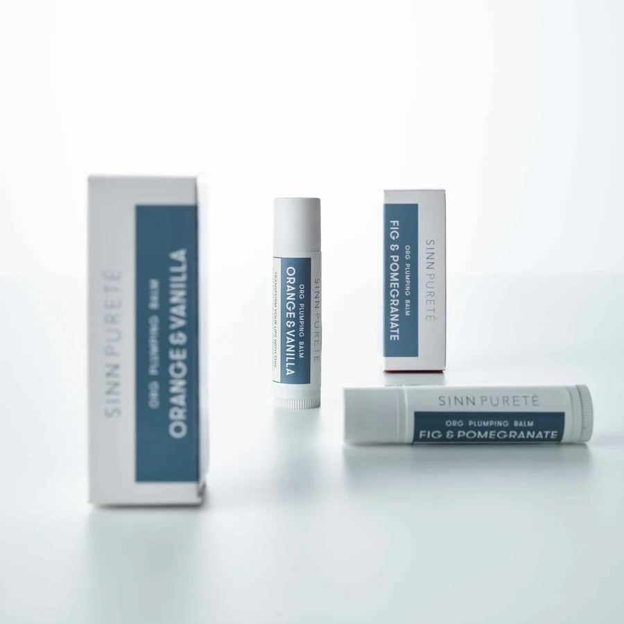 SINN オーガニックリッププランピングバーム フィグ&ポメグラネイト