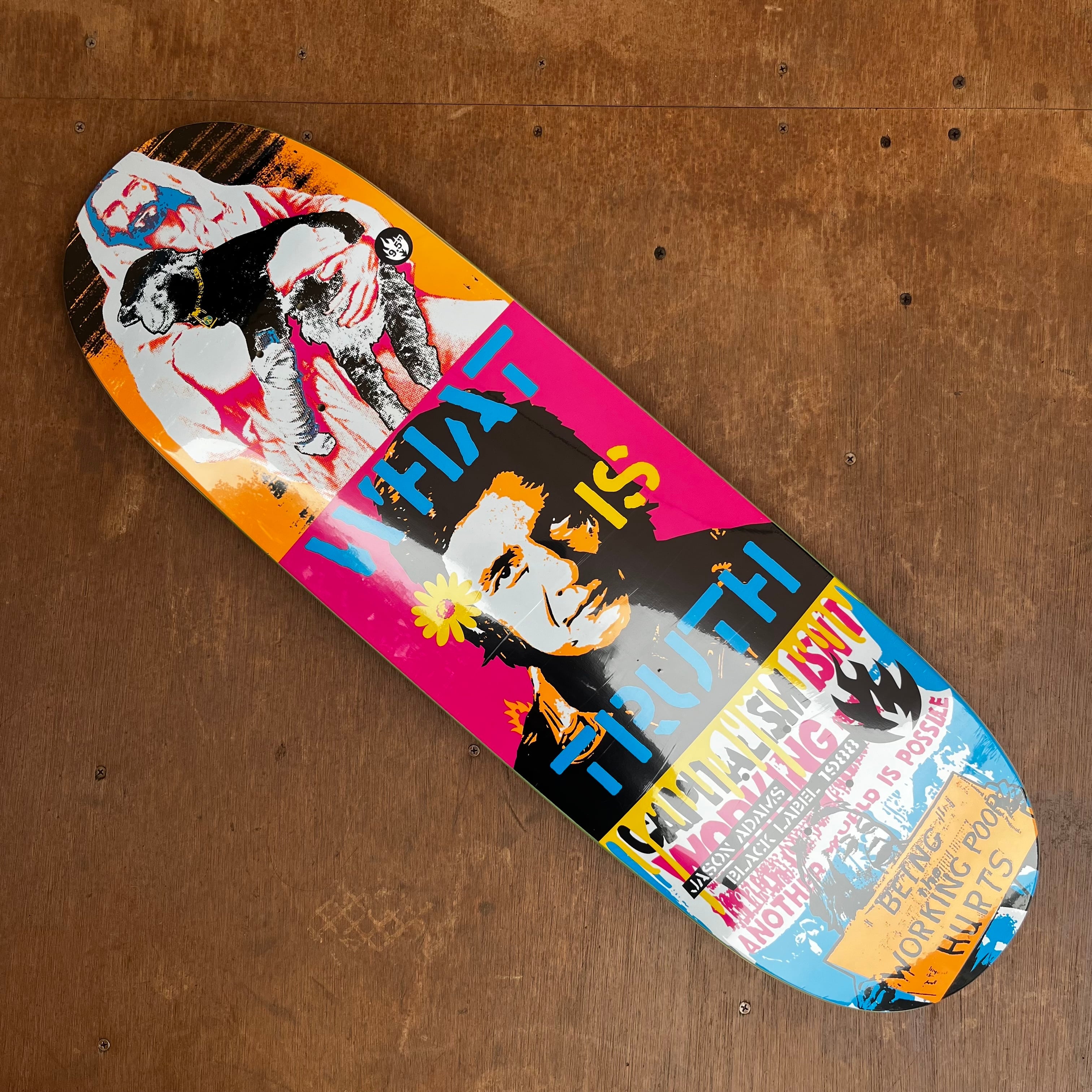BLACK LABEL SKATE DECK 『Elijah Akerley 