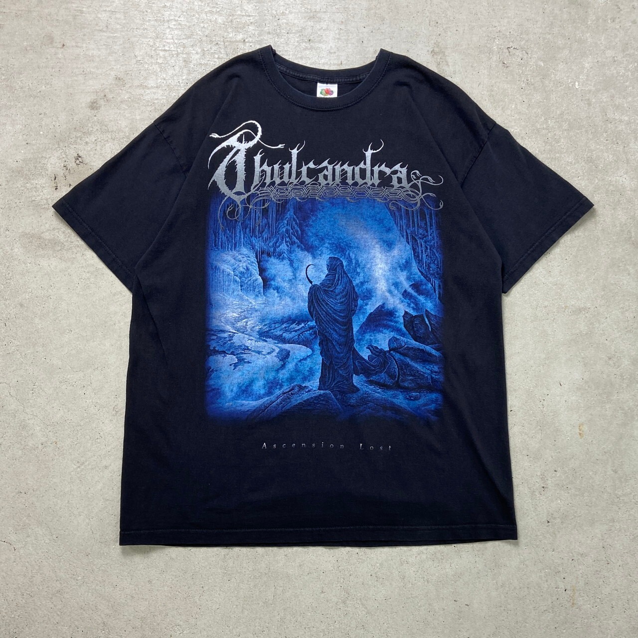 00年代 Thulcandra バンドTシャツ バンT アルバム メンズXL 古着 00s 