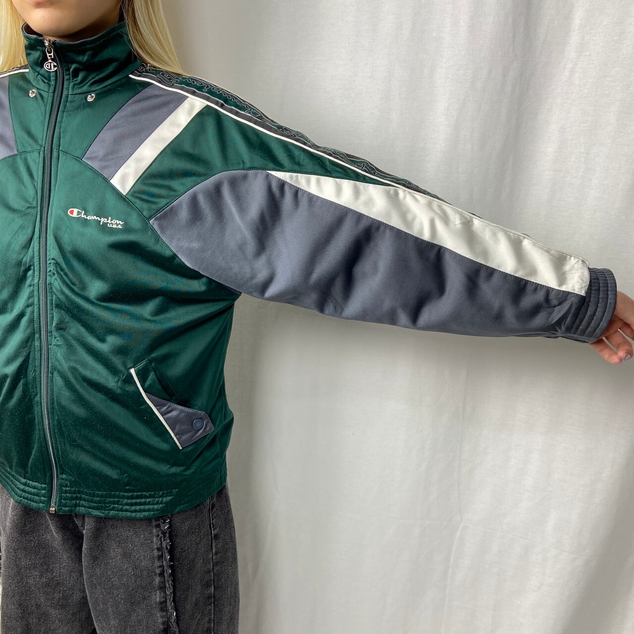 Champion チャンピオン サイドライン ジャージ トラックジャケット 