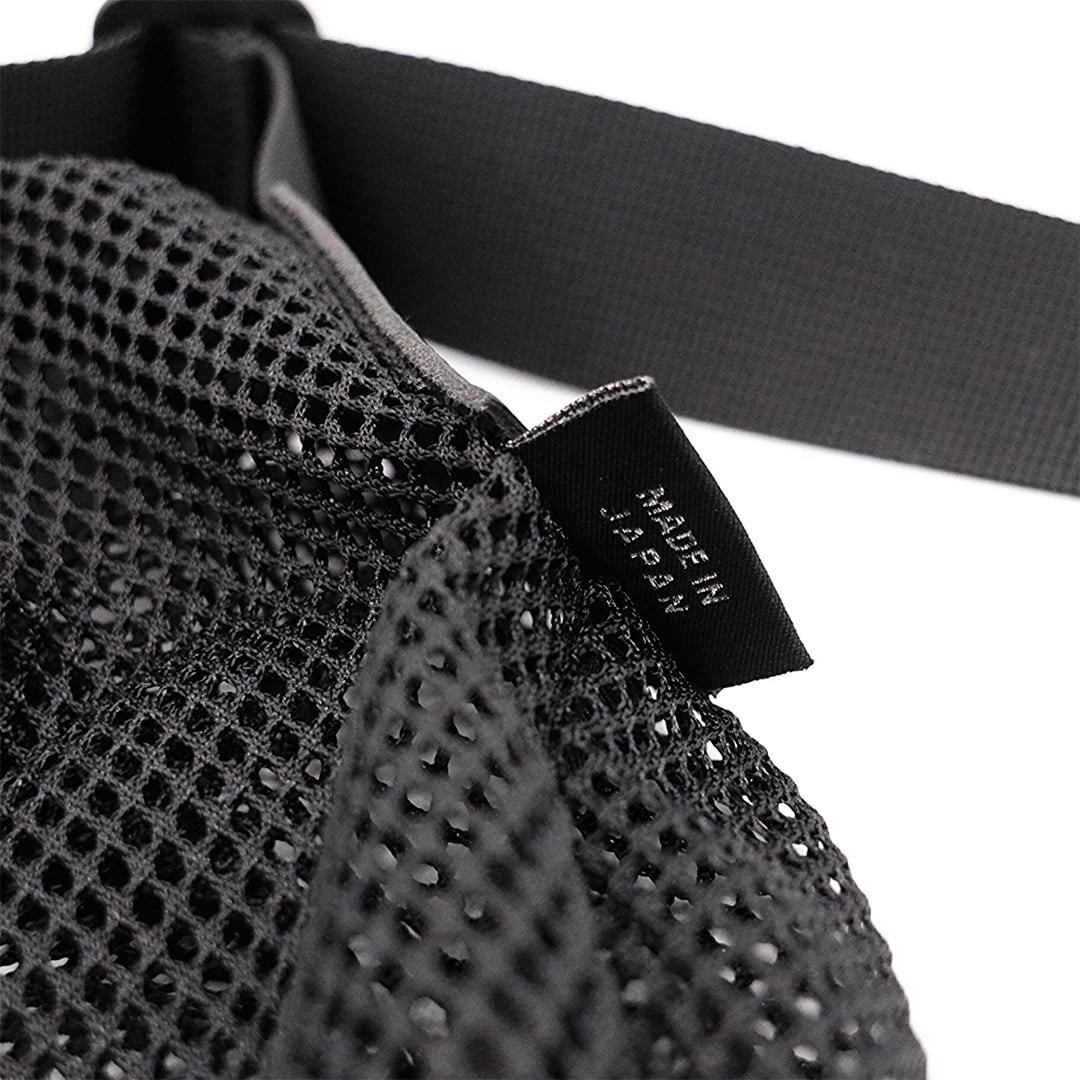 Brick (ブリック) Mesh Zip Shoulder Bag [Black] ショルダーバッグ