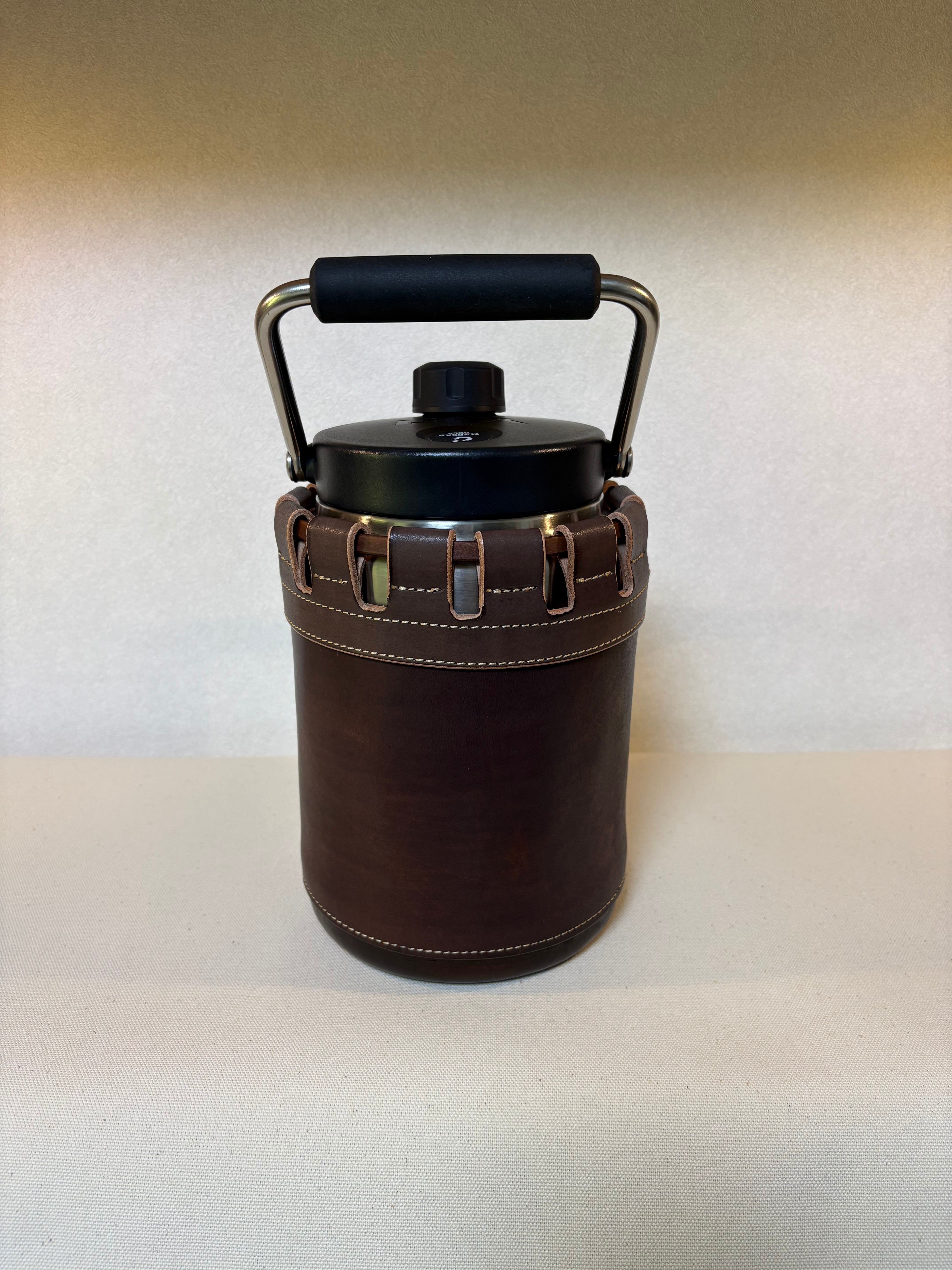 YETIハーフガロンジャグ レザーカバー（ダークブラウン） | shabbyclass8