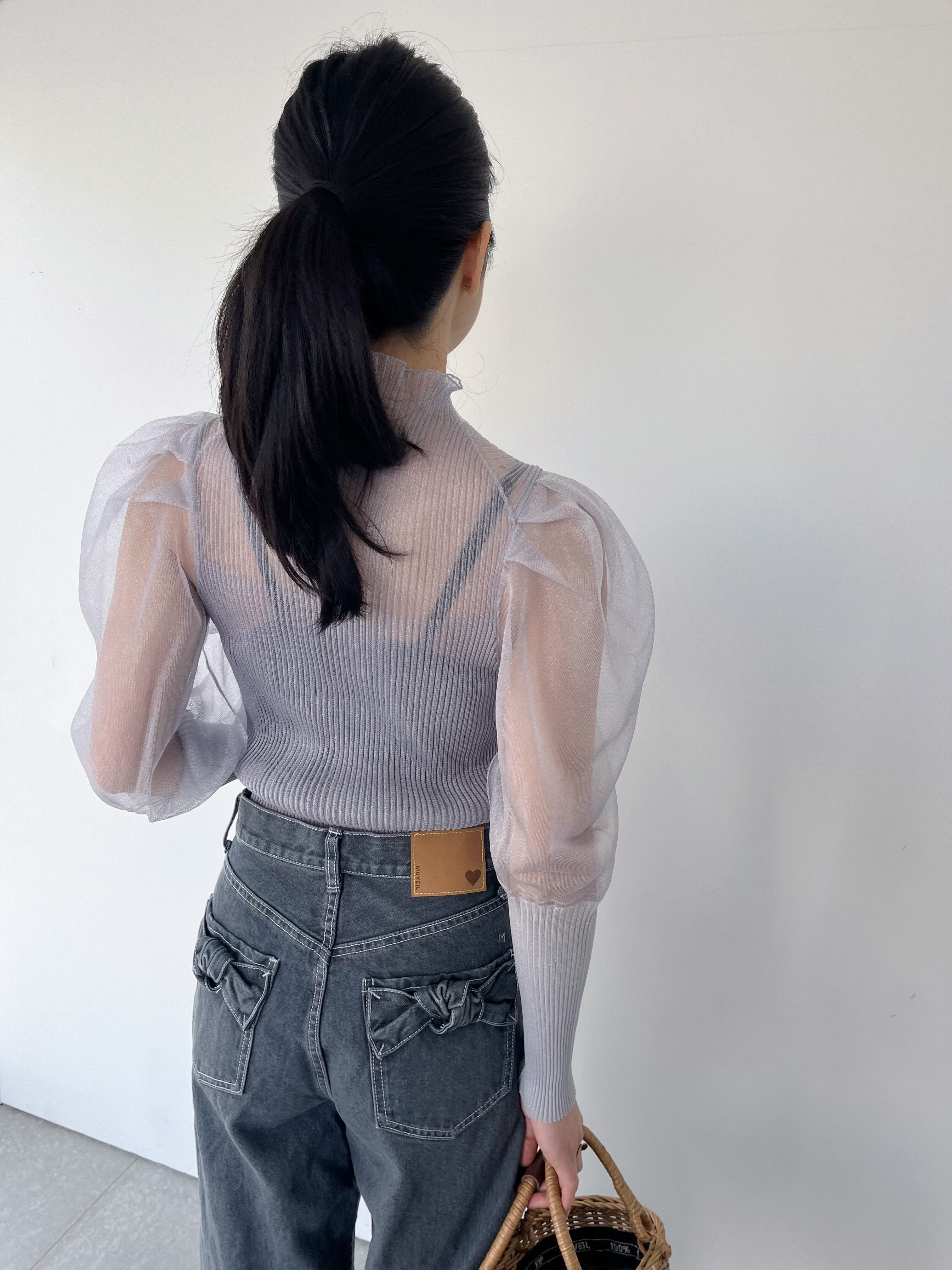 MUVEIL パフスリーブプルオーバー | KOKO