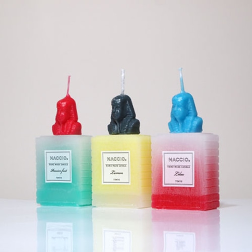 CANDLE mask マスク(red&green/blue&red/gray&yellow)