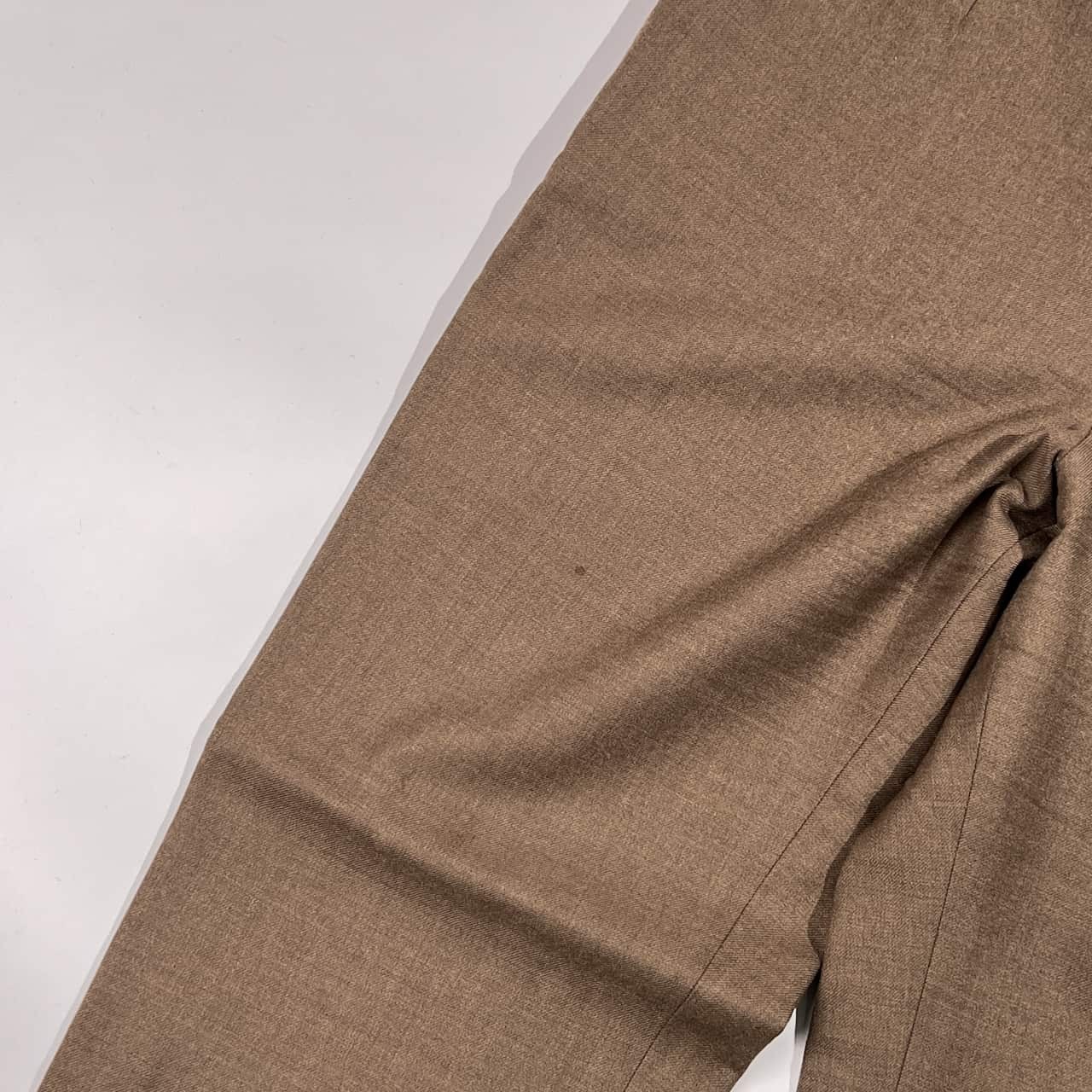 Mademoiselle NON NON マドモアゼルノンノン ウール スラックス パンツ L /ベージュ系 レディース パパス