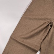 Mademoiselle NON NON マドモアゼルノンノン ウール スラックス パンツ L /ベージュ系 レディース パパス