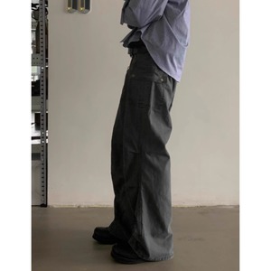 マルチポケットルーズストレートパンツ　0880