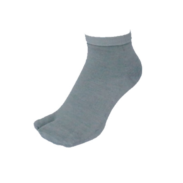 【Inner-Fact】Tabi Short Socks (Light Grey)