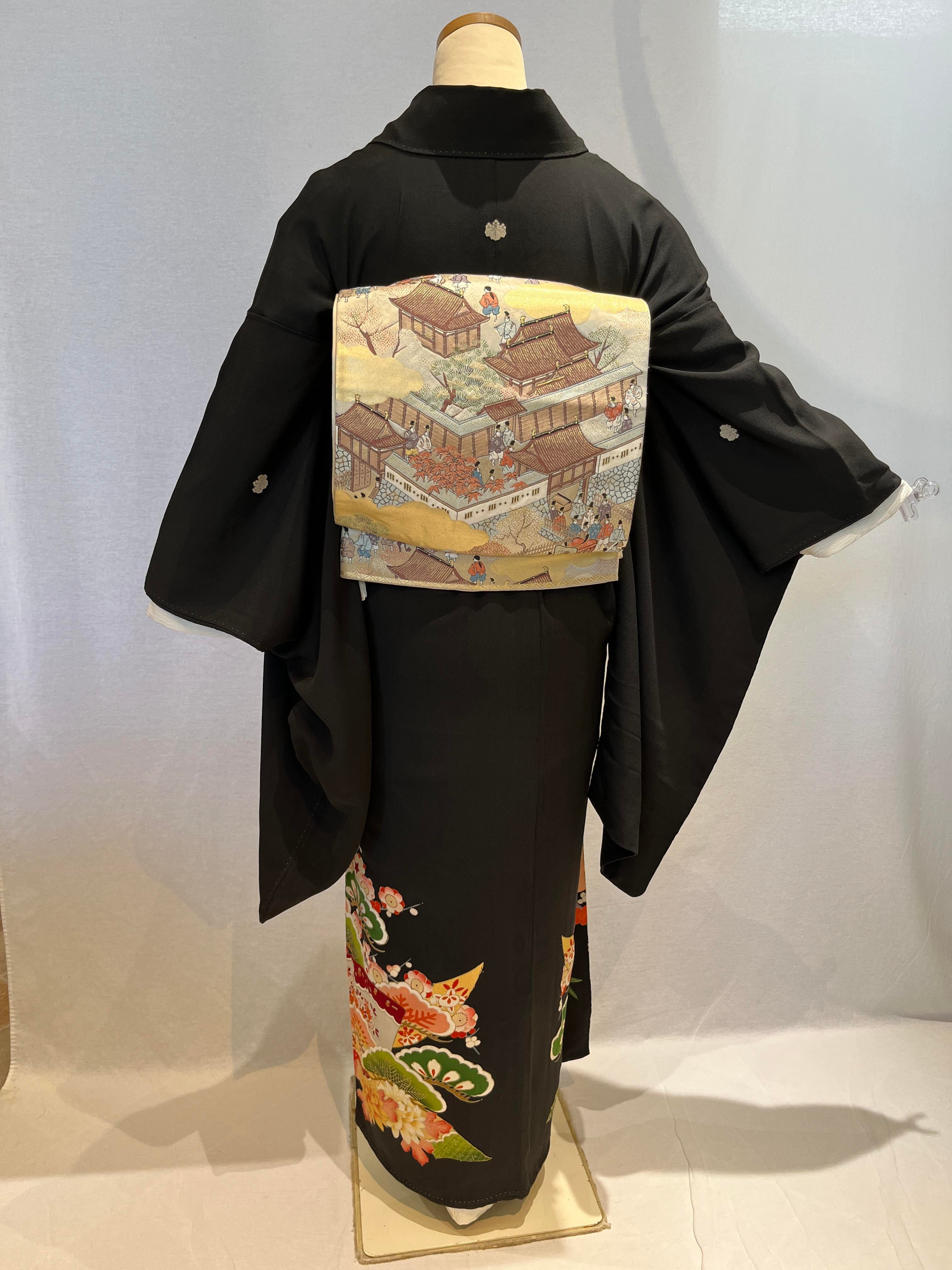 2193 アンティーク 留袖 五つ紋 Antique Tomesode | リサイクル 