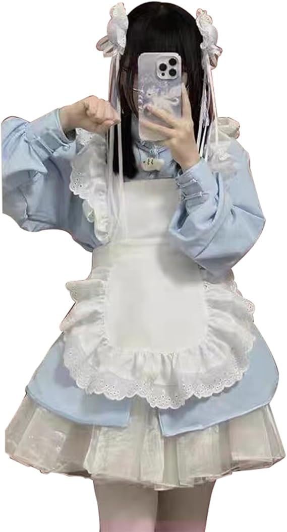 K2042 僕は友達が少ない 柏崎星奈メイド服 風 コスプレ衣装 cosplay