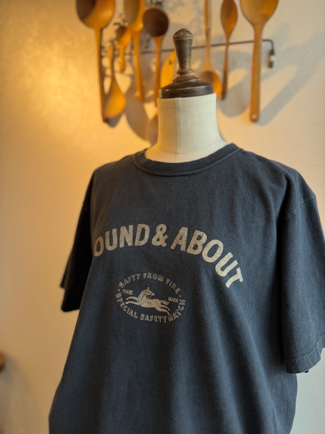NATURAL  LAUNDRY  硫化ソフト天竺プリントTEE
