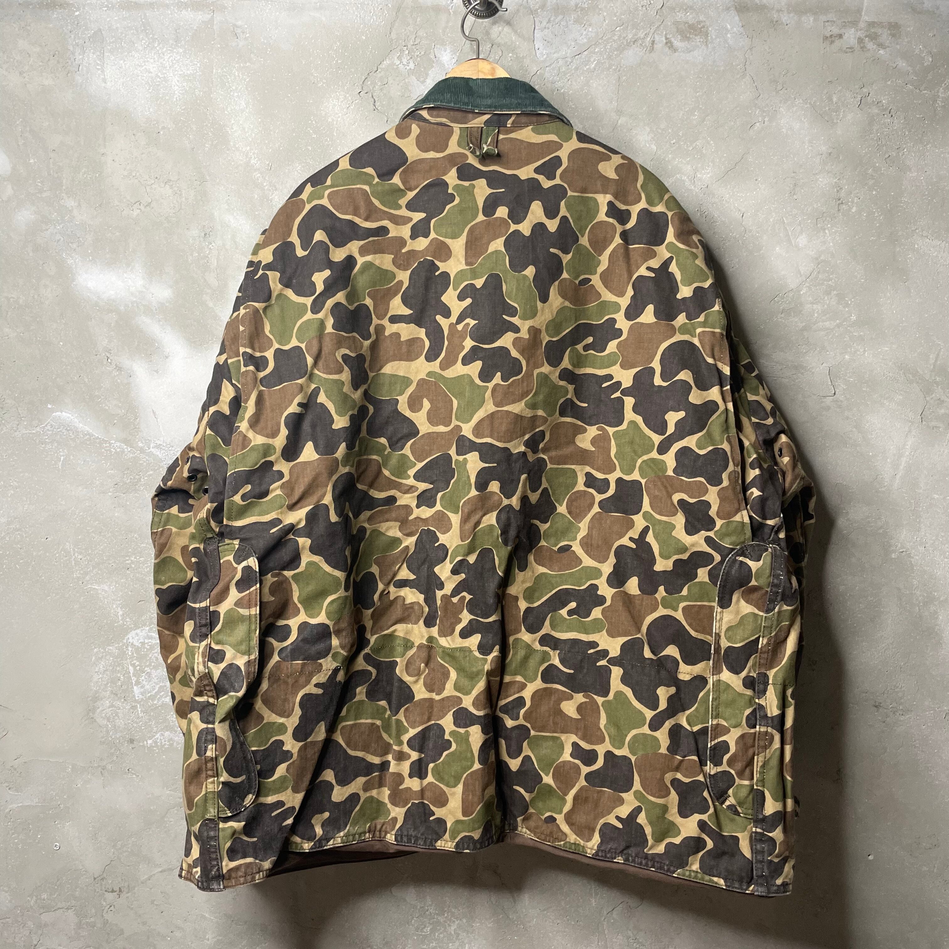 【80s L.L.Bean】camouflage hunting jacket エルエルビーン アメリカ製 カモフラージュハンティングジャケット　 BA01