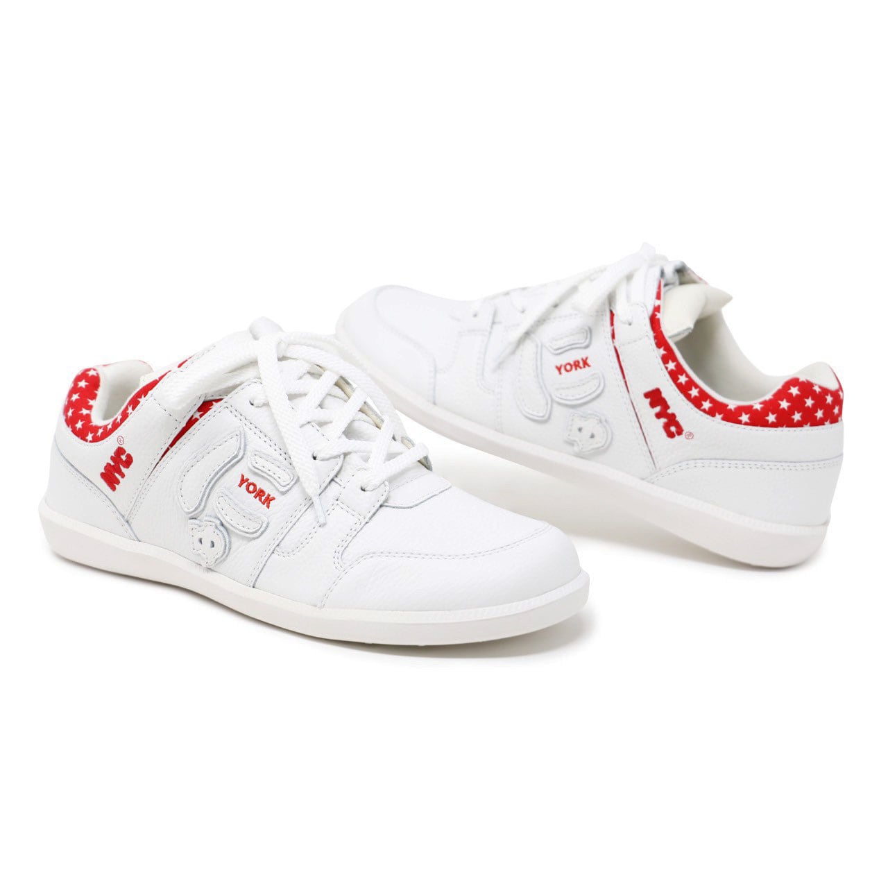 にゅYORK『WHITE×RED』 にゅ〜ず スニーカー - www.minik.hr