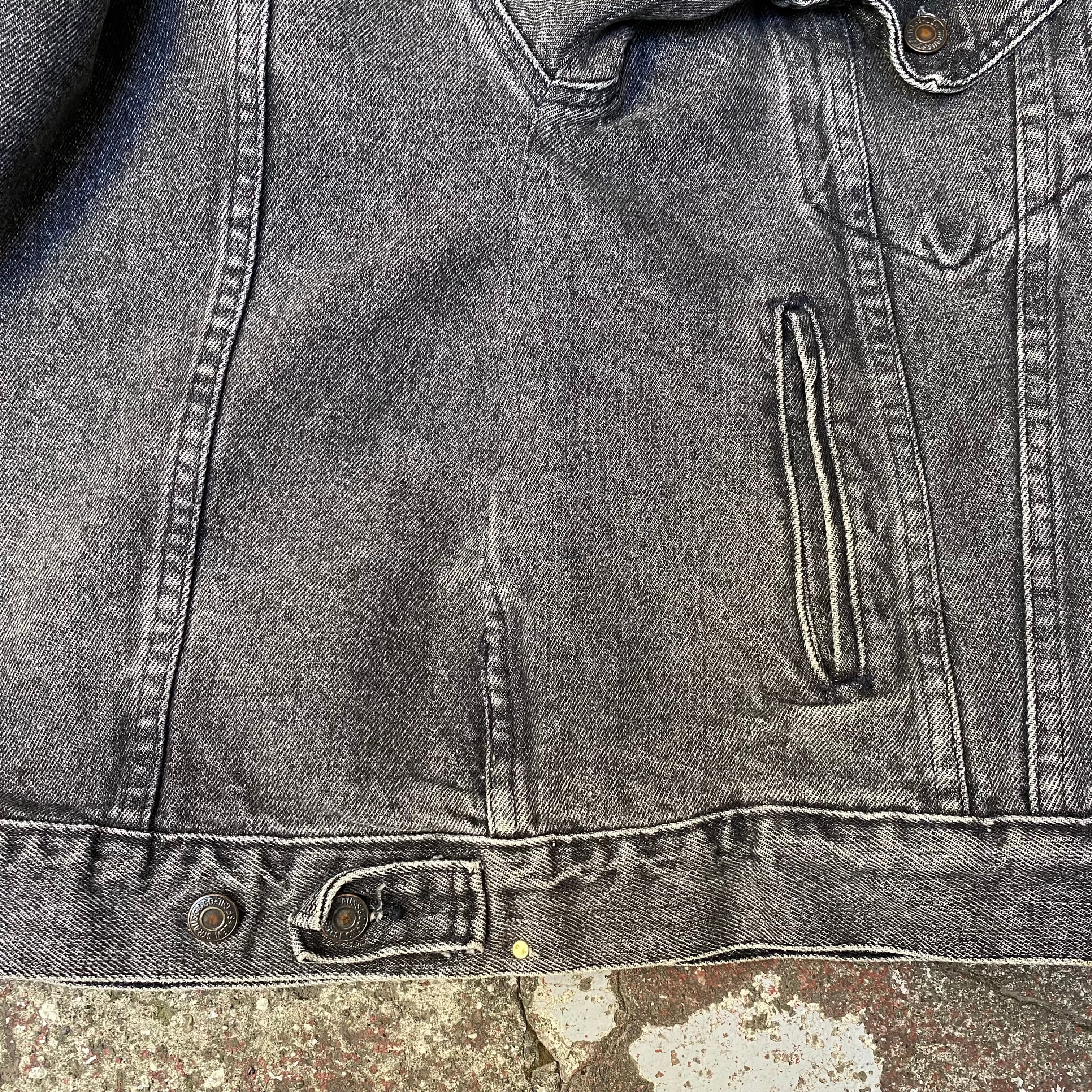 先染め】 90's Levi's 70507 Black Denim Jacket | 下北沢SPiKe＆SPiCe