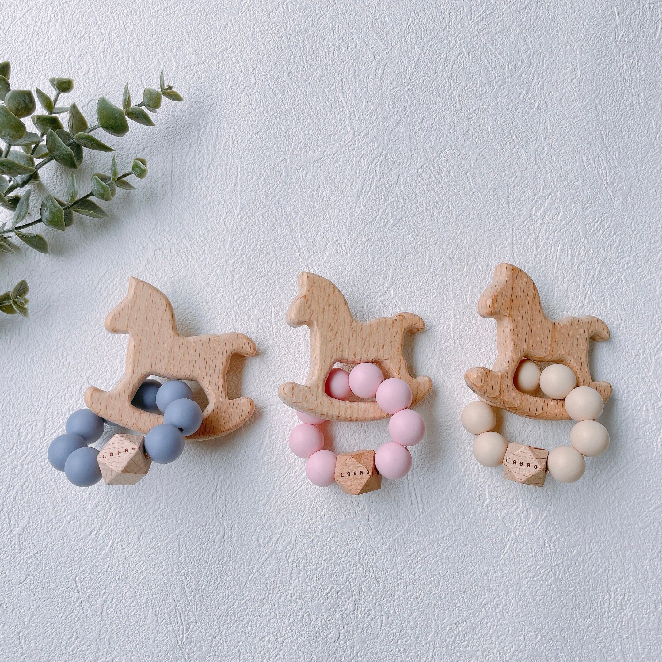 【y様専用】木製ビーズ ウッドビーズまとめ売り 歯固め シューズクリップなどに！ ハンドメイドセット 星 キッド 歯固め ベビー 制作キッド シリコン