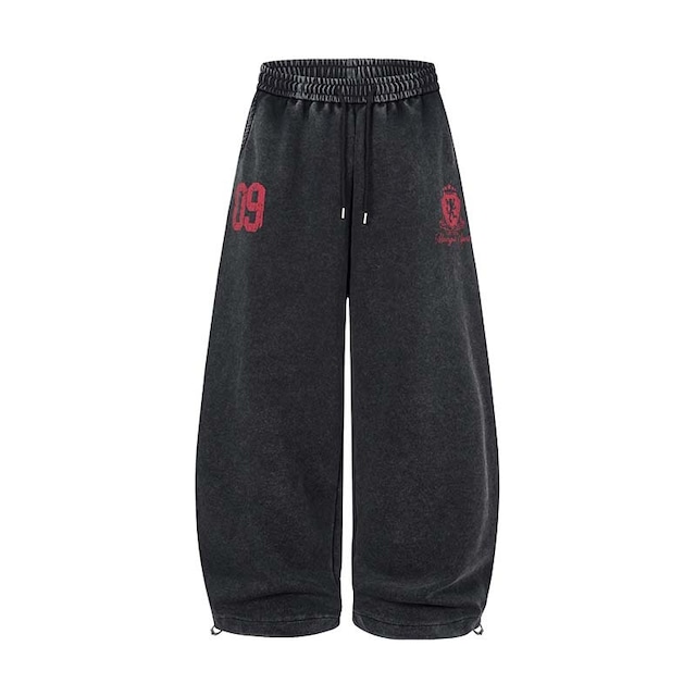 ヴィンテージロゴ ワイドスウェットパンツ el1648