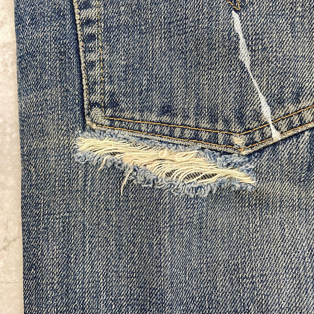 60-70年代頃 USA製 Levi's リーバイス 505 BIG E期 メンズW29相当