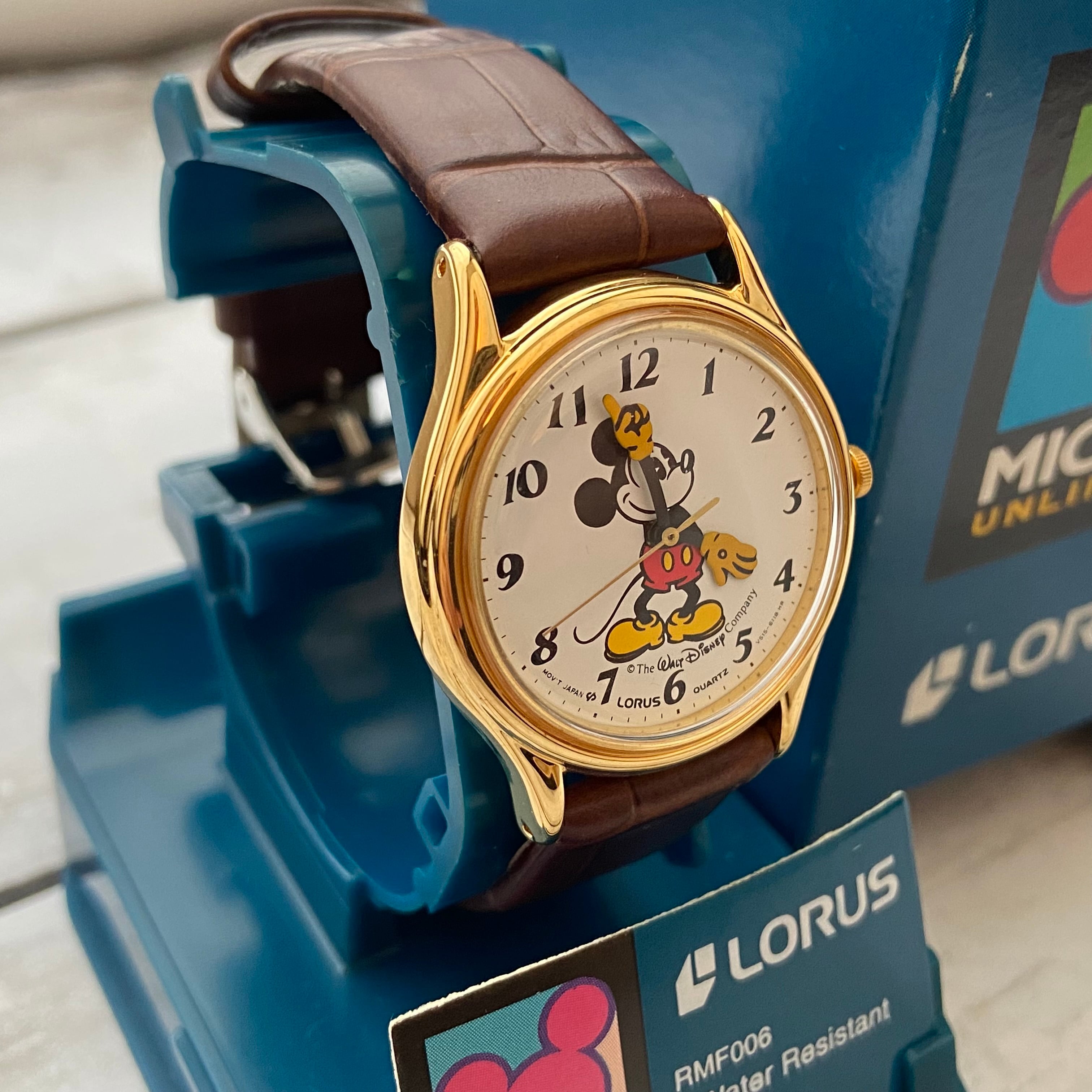 希少】90年代ヴィンテージ LORUS（SEIKO）ミッキーマウス 腕時計
