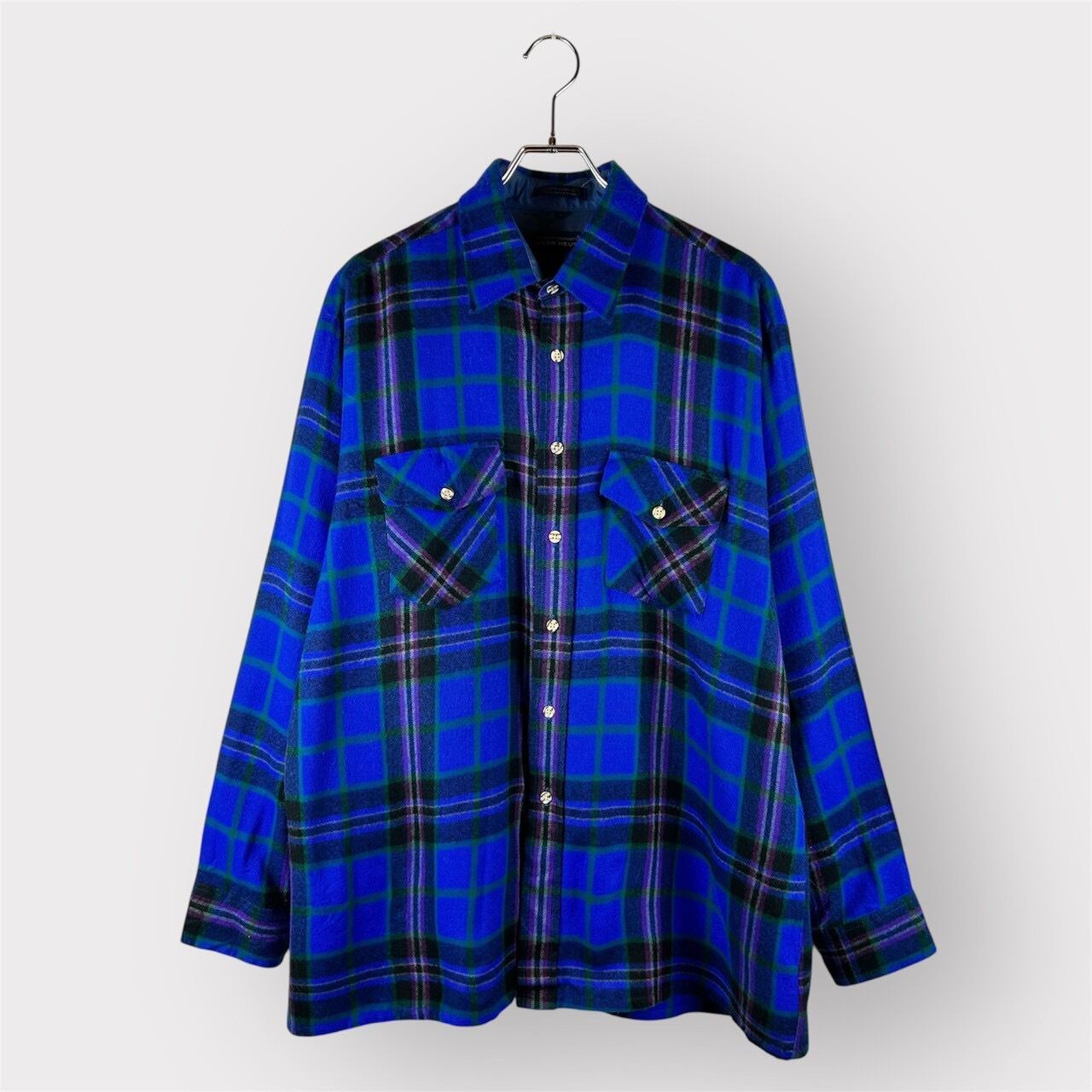 WTAPS DECK LS COTTON．FLANNEL．TEXTILE．CRST 221TQDT-SHM02 | Pay ID