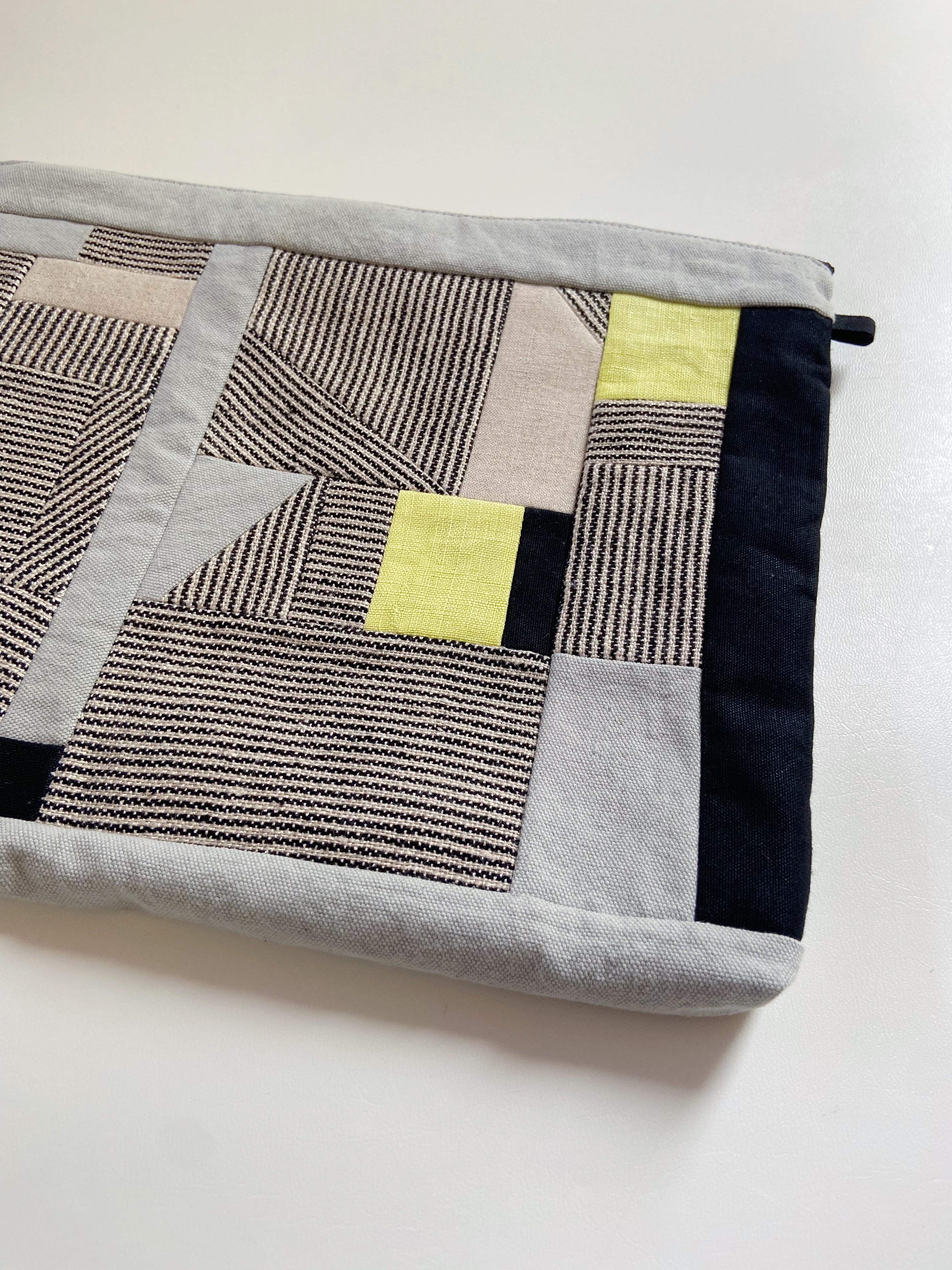 30cm】Hand-woven patchwork big case #1 | R o c c a