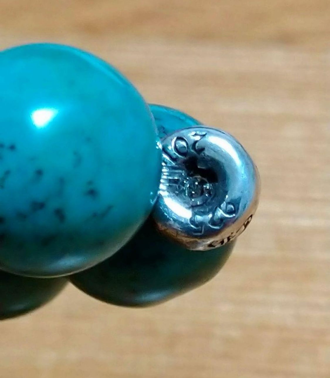 クロムハーツ CHROME HEARTS クロムハーツ BEAD59 12mm ターコイズビーズ