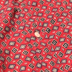 90s CHAPS Ralph Lauren 総柄 長袖 ボタンダウンシャツ
