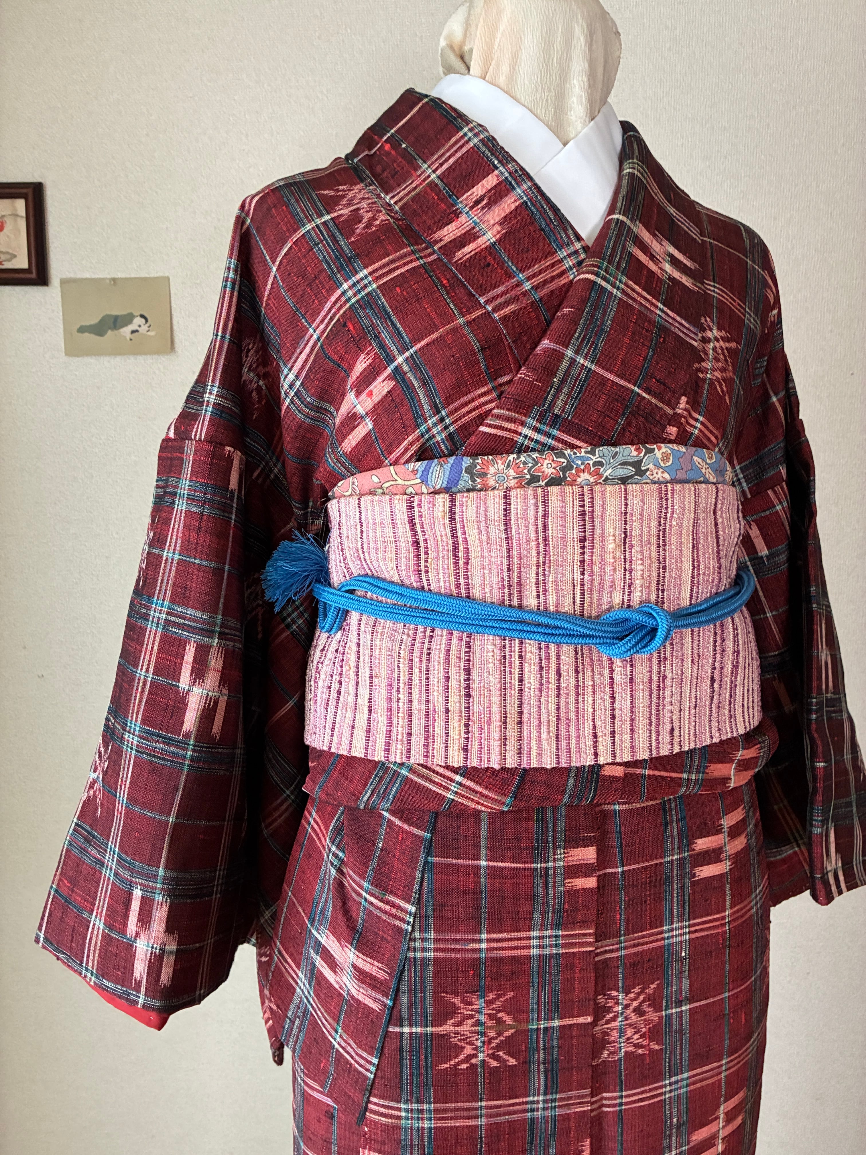 限定セール‼️南部古代型染め 蛭小屋 作家 小野三郎 帯 | APPS 