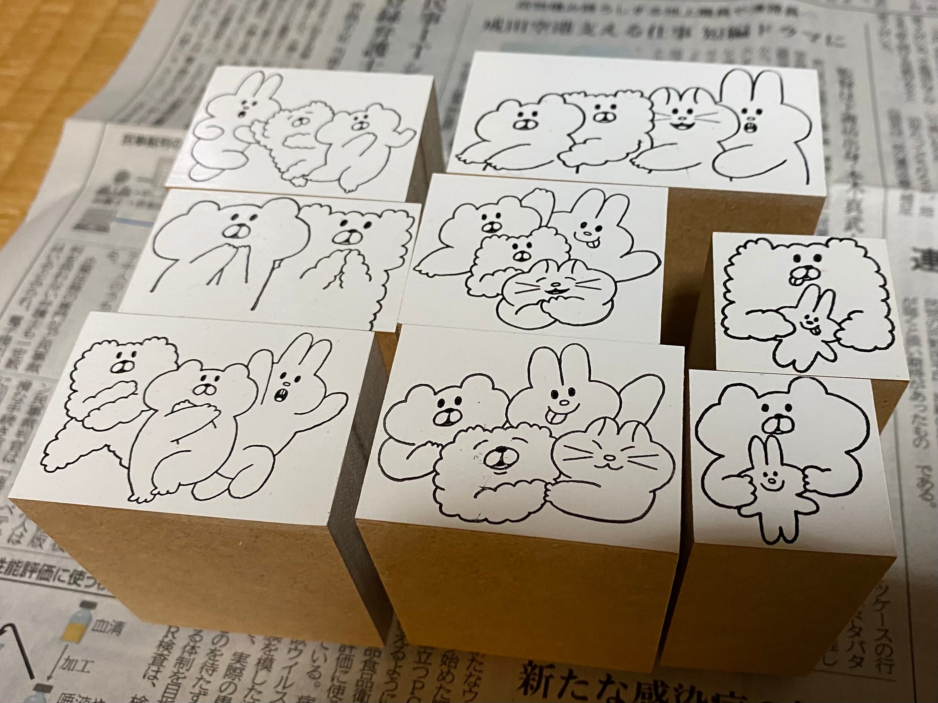 Ａさま専用 くまスタンプ