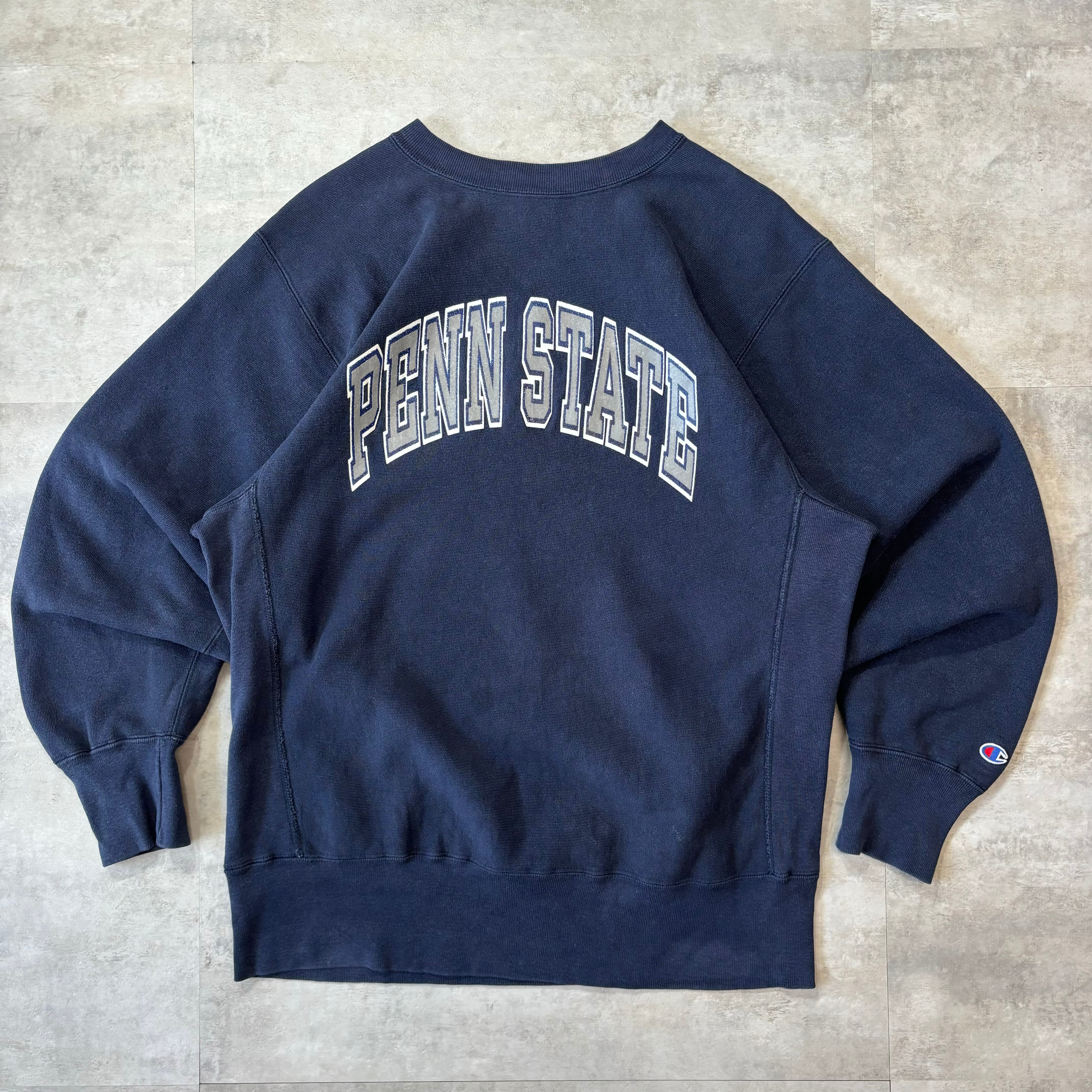 champion リバースウィーブ 80's vintage トリコタグ ナス紺 ペンシルバニア no.1294