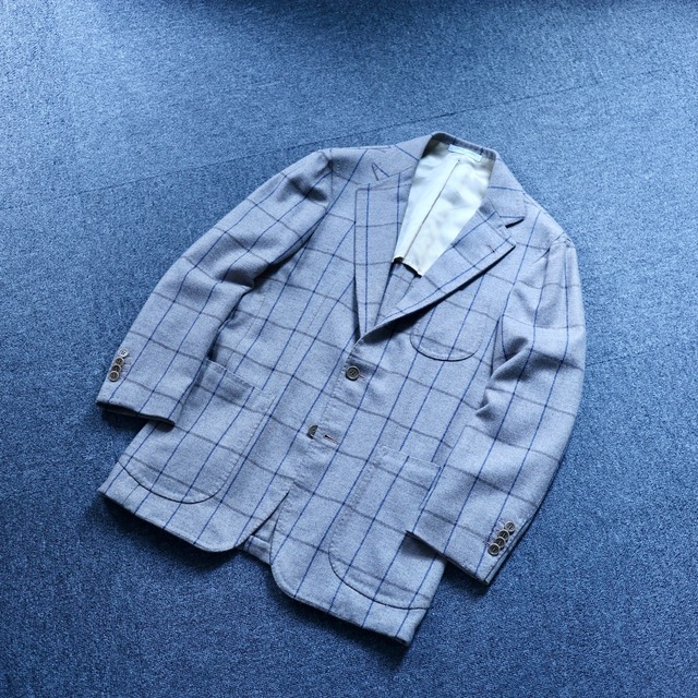 ORAZIO LUCIANO WINDOW PANE JACKET《44》