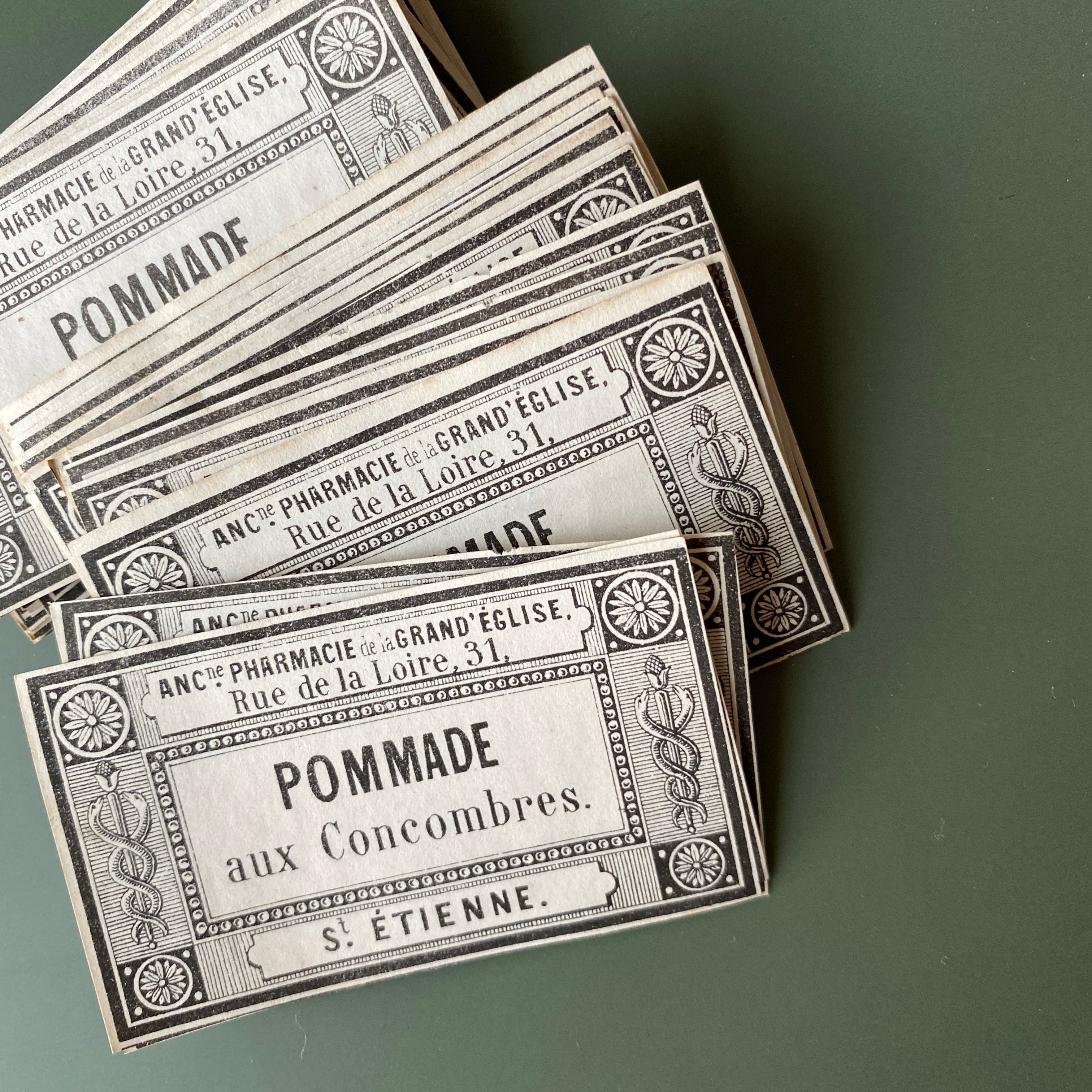 アンティーク薬局ラベル / vp0054 | Petit Musée | プチミュゼ
