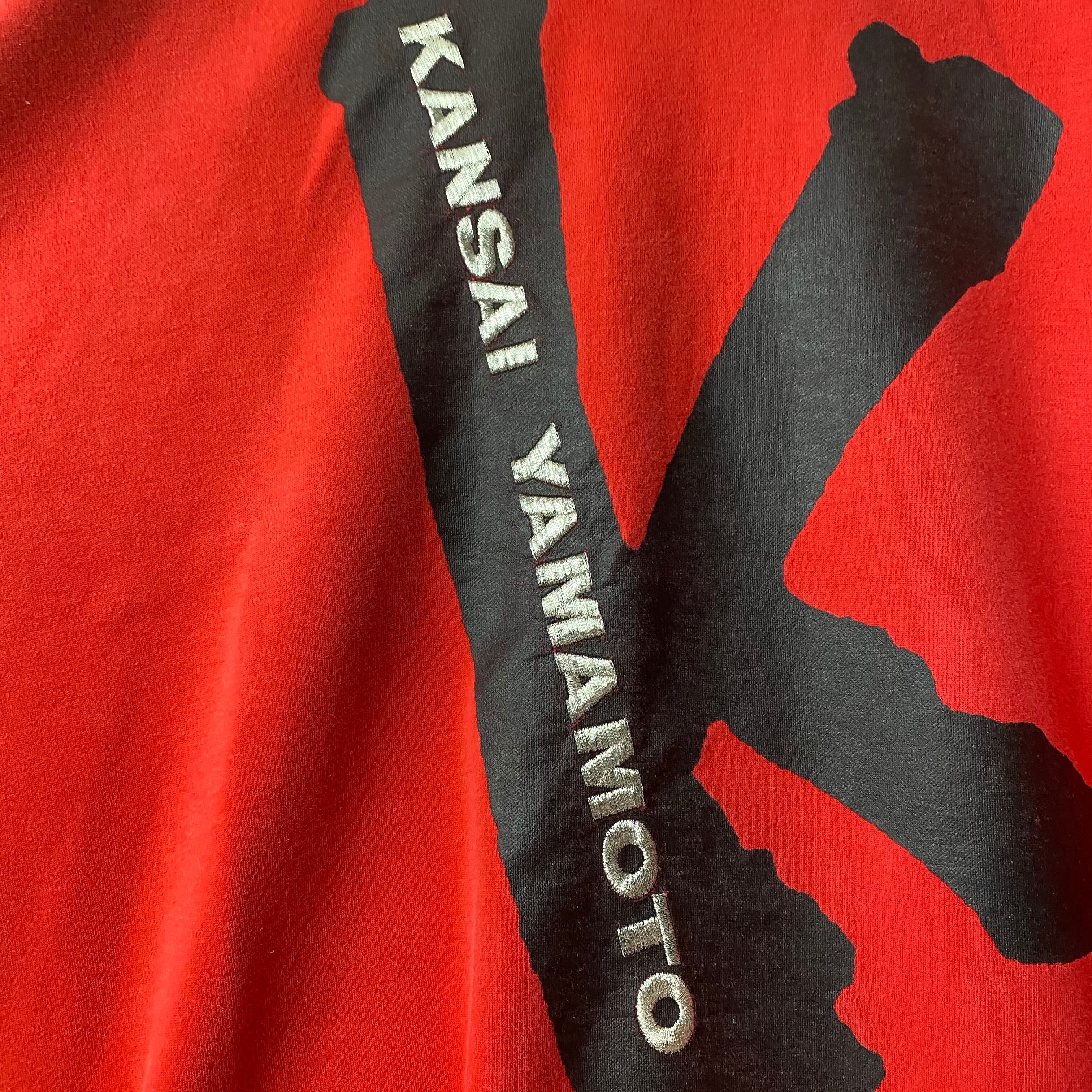 KANSAI O2 logo print&embroidery pullover | NOIR ONLINE