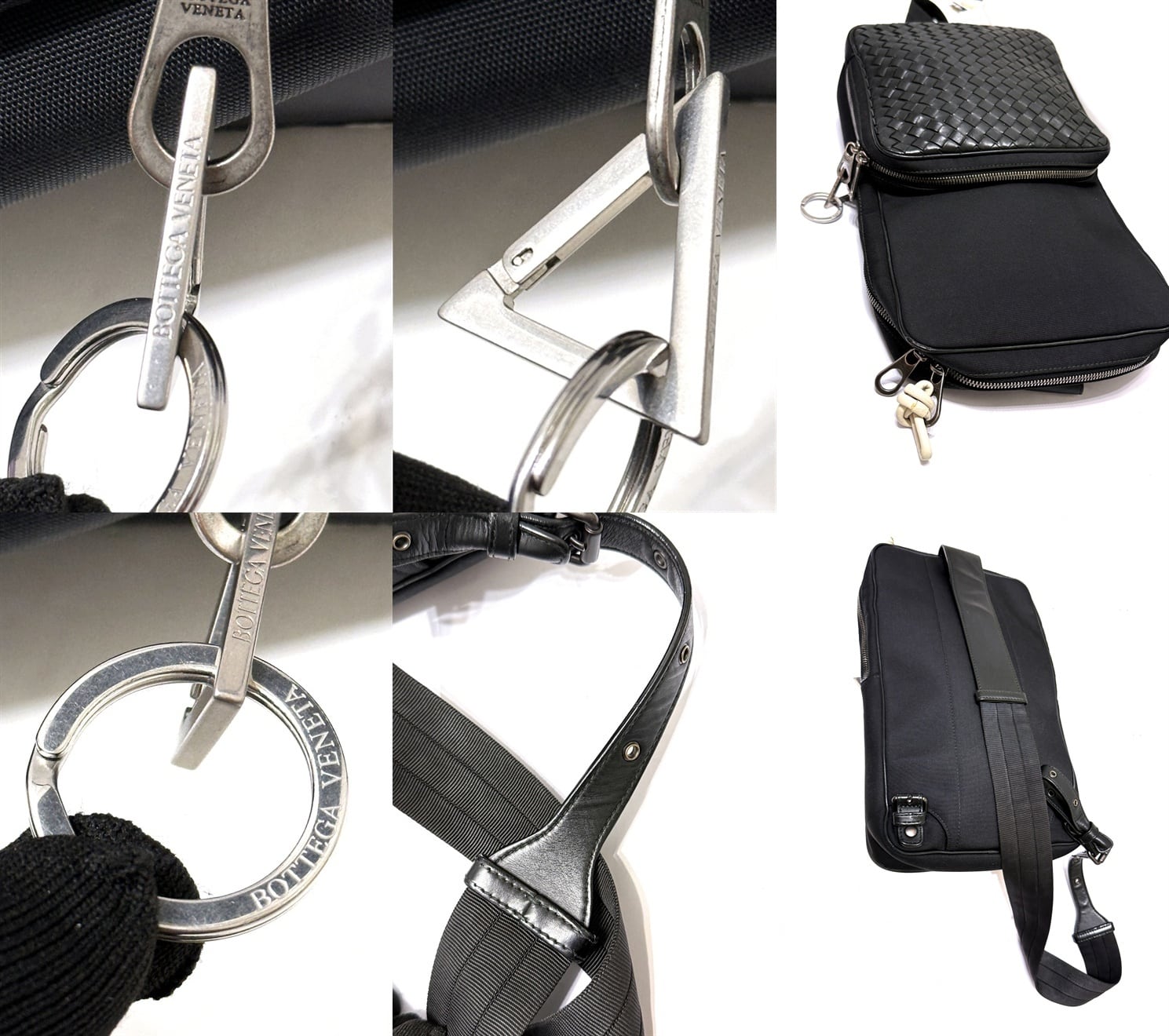 BOTTEGA VENETA ボッテガヴェネタ イントレチャートレザー スリング