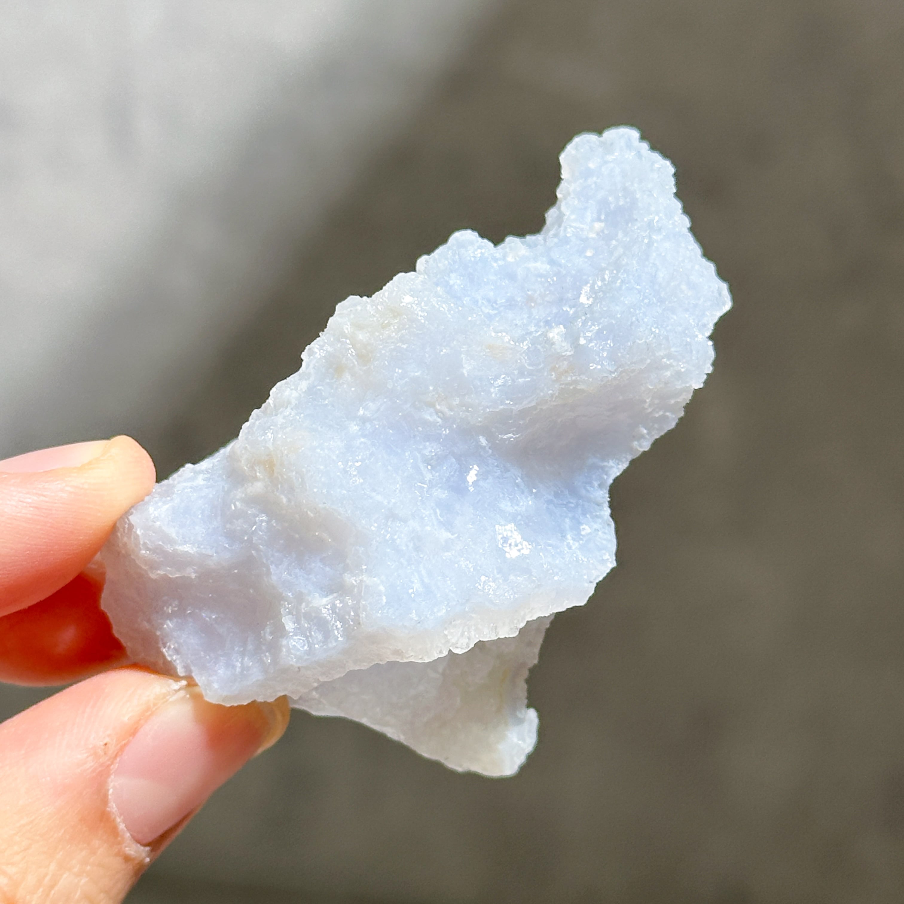 ブルーカルセドニー 原石02◇ Blue Chalcedony ◇天然石・鉱物
