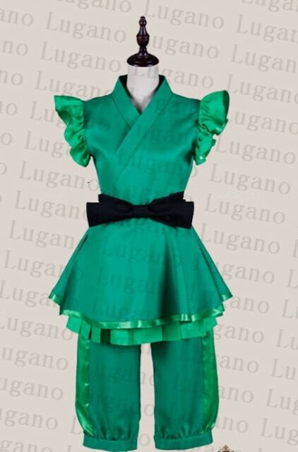DK3039 ももいろクローバーZ ももか 週末ももいろヒロイン 男祭り 道着風 緑ver コスチューム コスプレ衣装  完全オーダーも対応 K3039 ももいろクローバーZ ももか 週末ももいろヒロイン 男祭り 道着