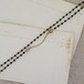 curve long necklace オニキス