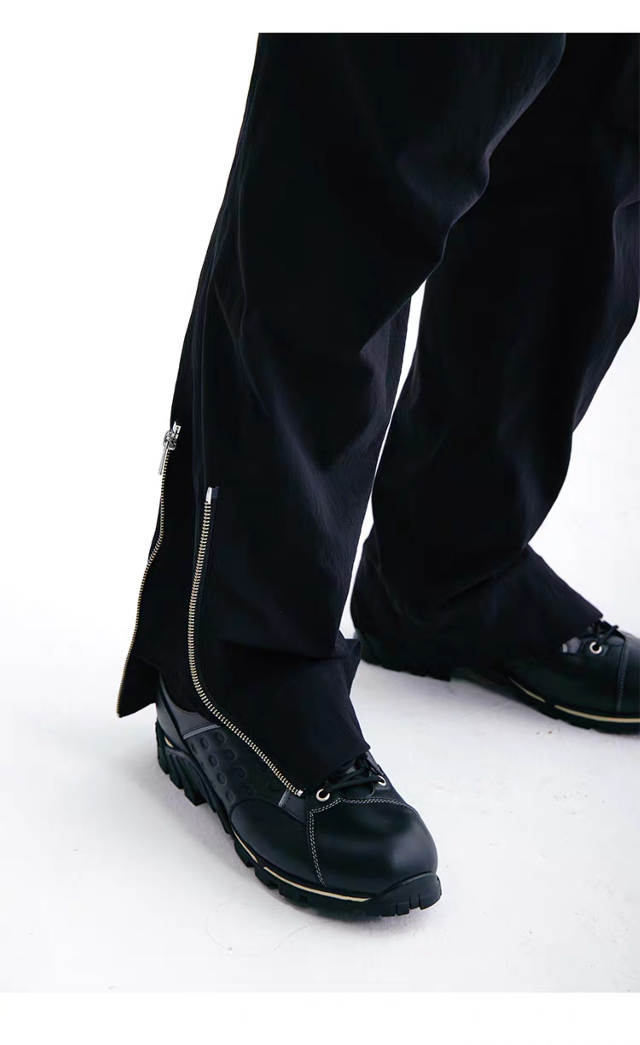 【復刻】NOSUCISM  21AW ジッパーフレアパンツ