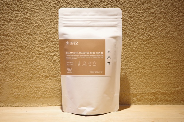 ISSO TEA | 玄米茶［ティーバッグ・パウチ入］12pcs