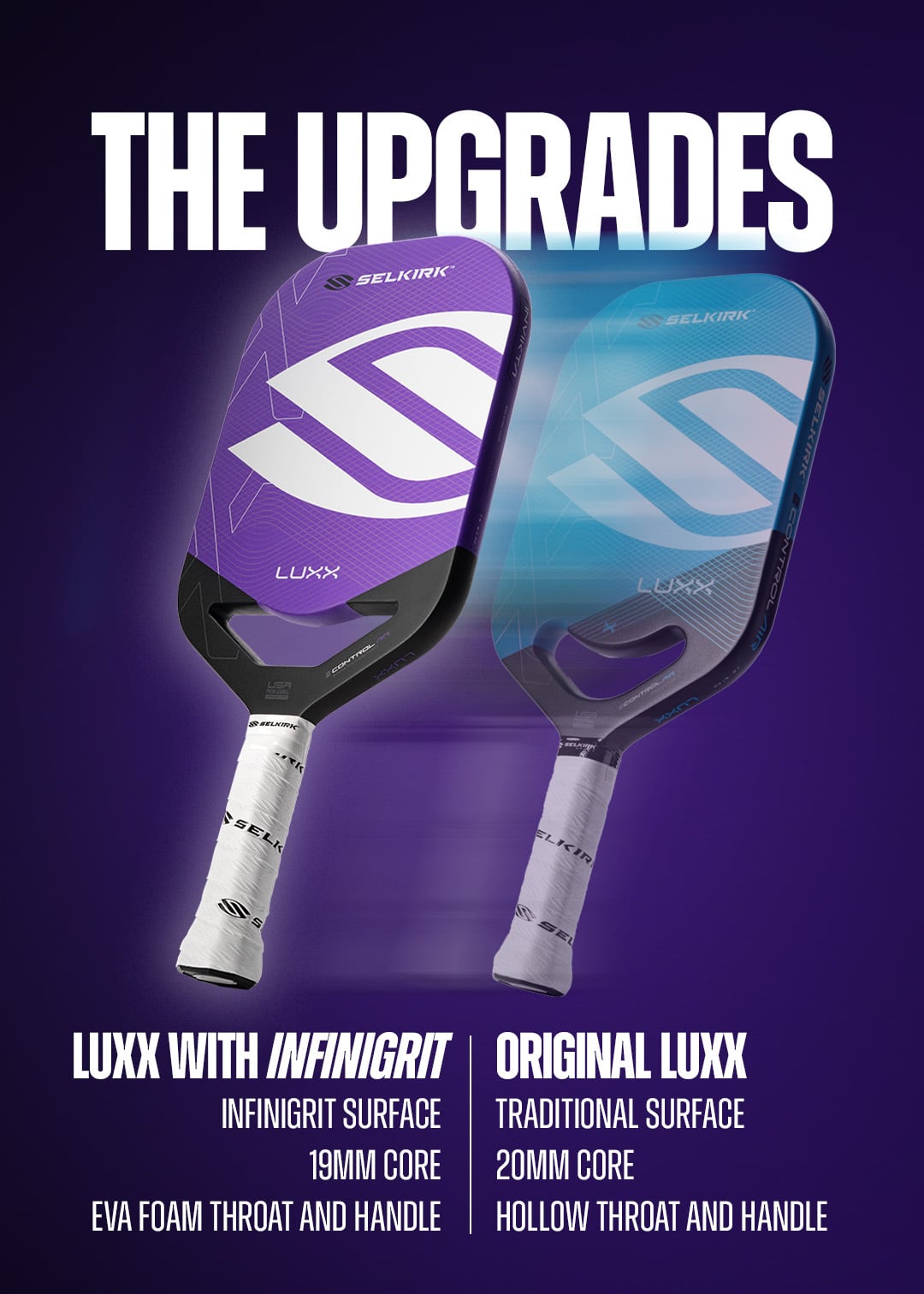 Selkirk NEW LUXX Control Air with InfiniGrit - Invikta