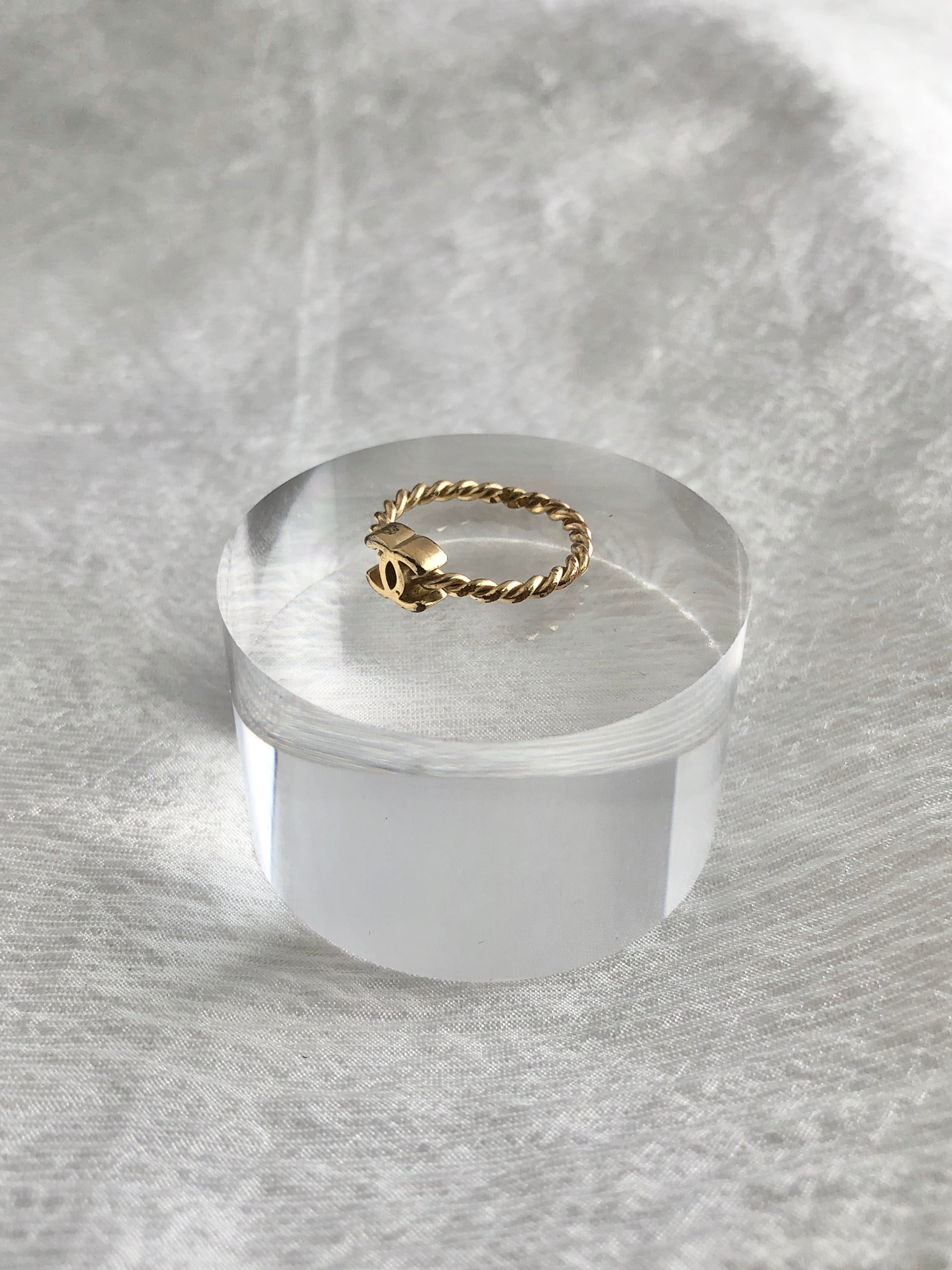 CHANEL シャネル 指輪 ゴールド ココマーク vintage ヴィンテージ