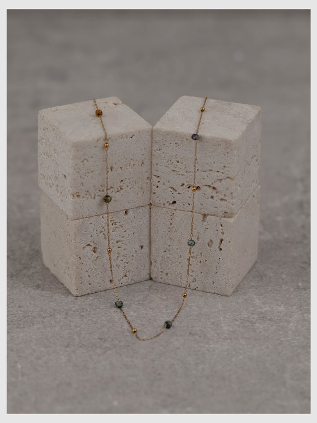 Necklace -Gold-