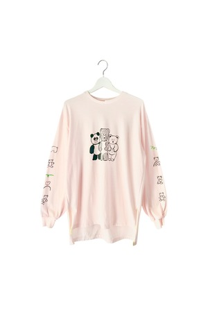 【 CYILABO × frankygrow 】ロンTEE / PINK - ADULT size.F2