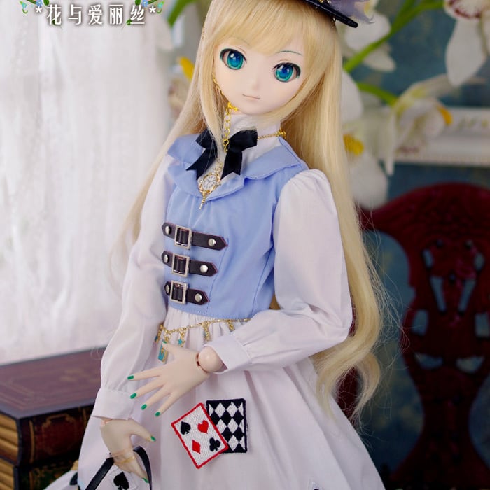 上質で快適 MILK DOLL様 アリス服 SDM 水色 おもちゃ/人形 - www