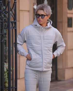 BELINDA HIBRID ZIP HOODIE【OW25BD013】